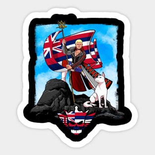 Cody Rhodes Hawaiian Flag Sticker